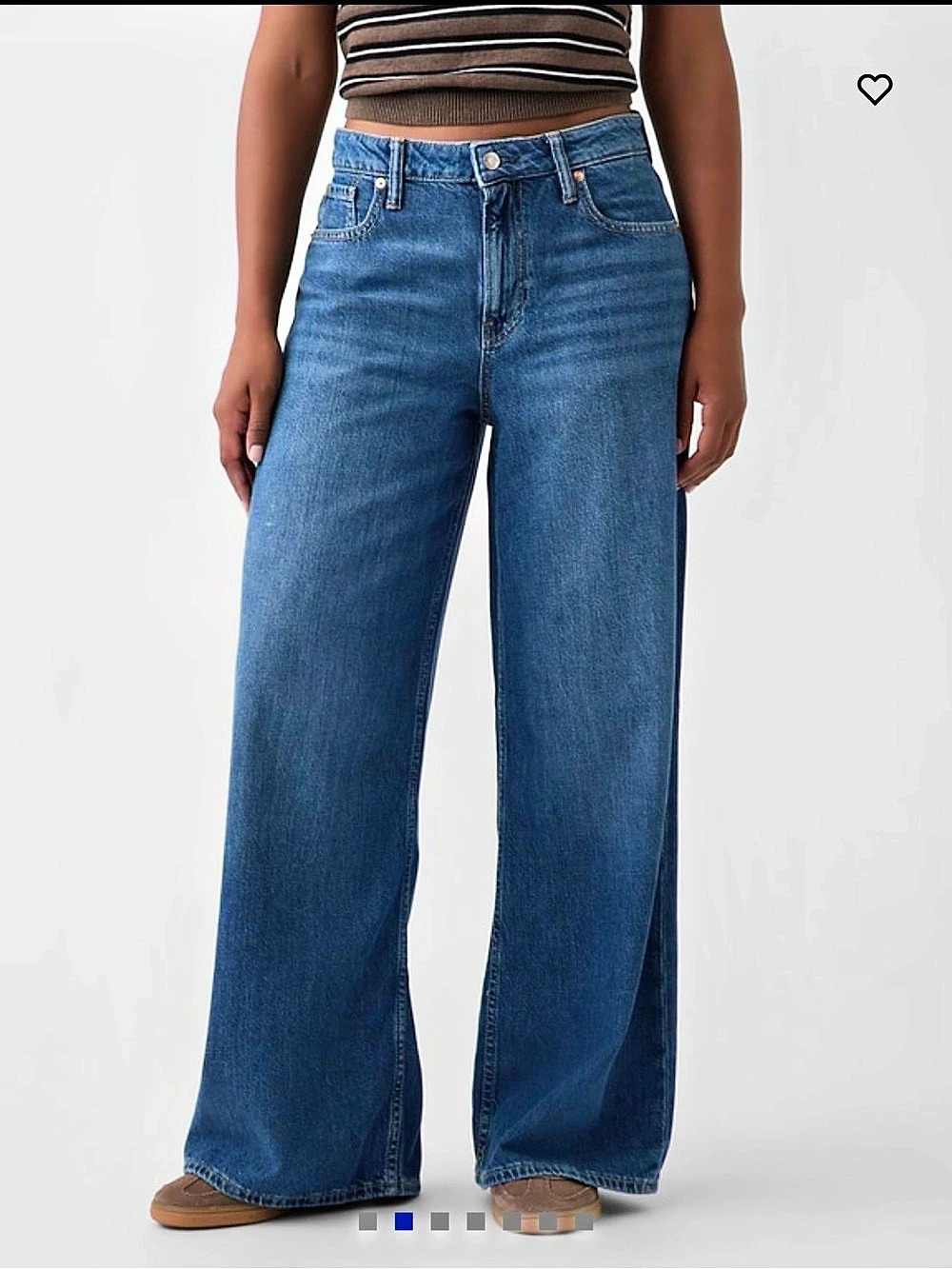 Gap Baggy Jeans Wide Leg Blue Jeans Like New